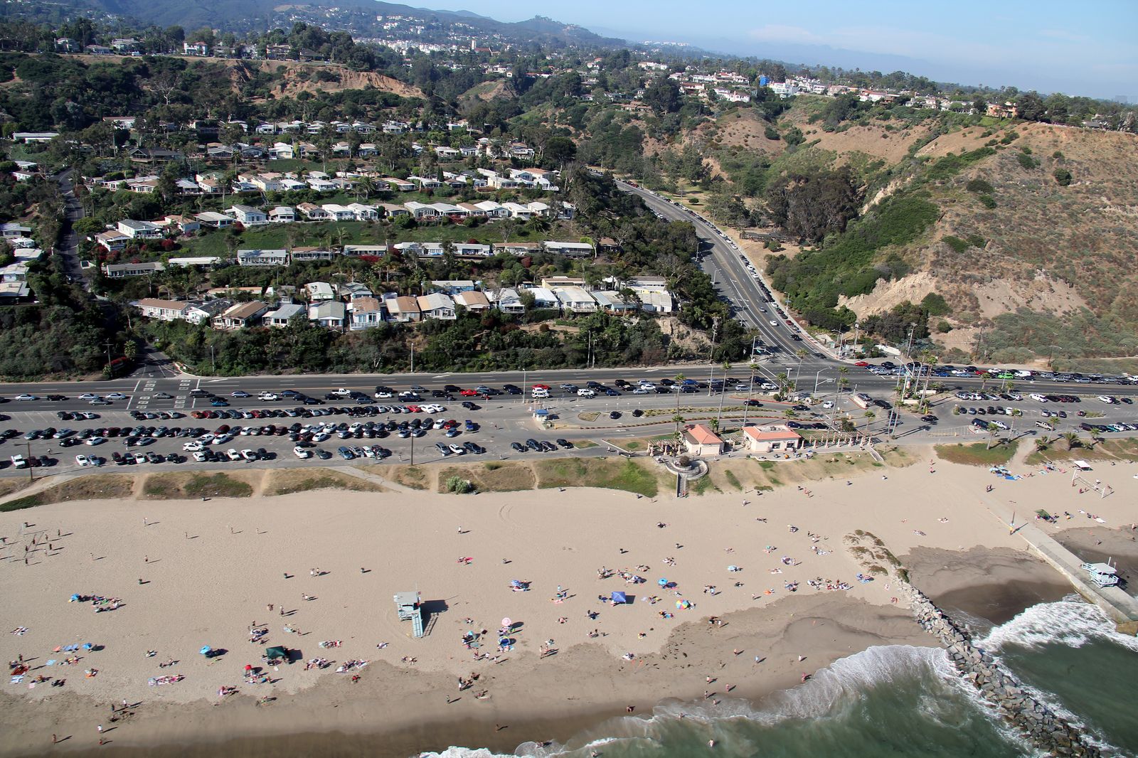 Will Rogers State Beach, CA view 1