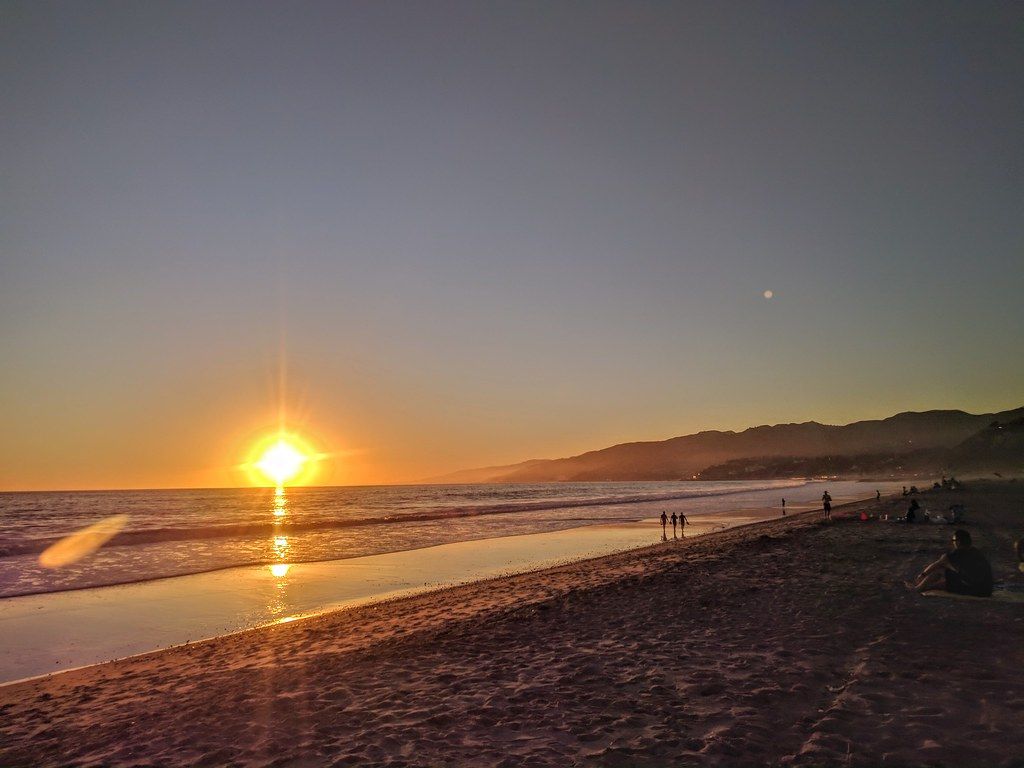 Will Rogers State Beach, CA view 2
