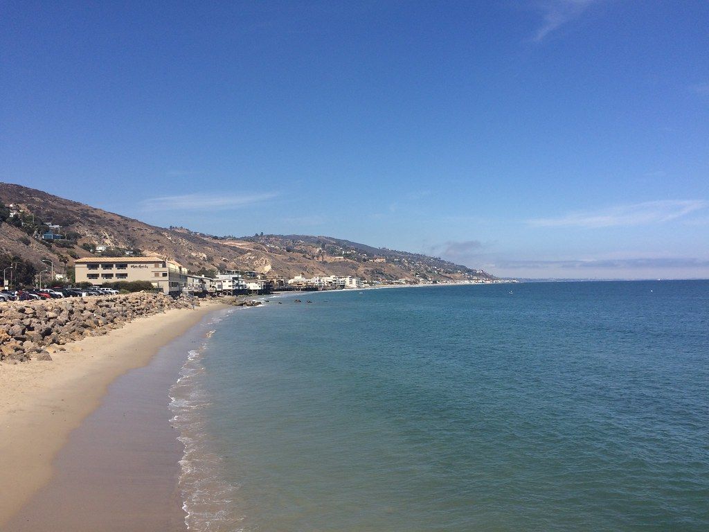 Malibu Surfrider Beach, CA view 1