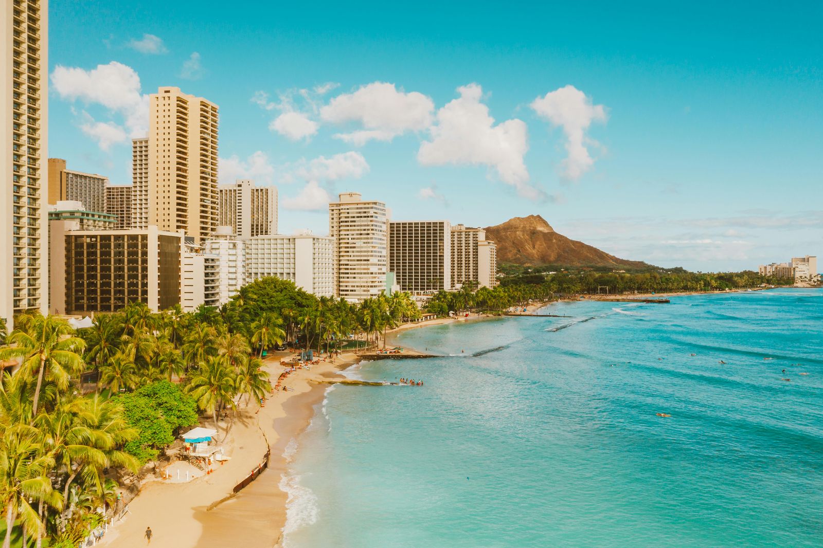Waikiki Beach, HI view 2
