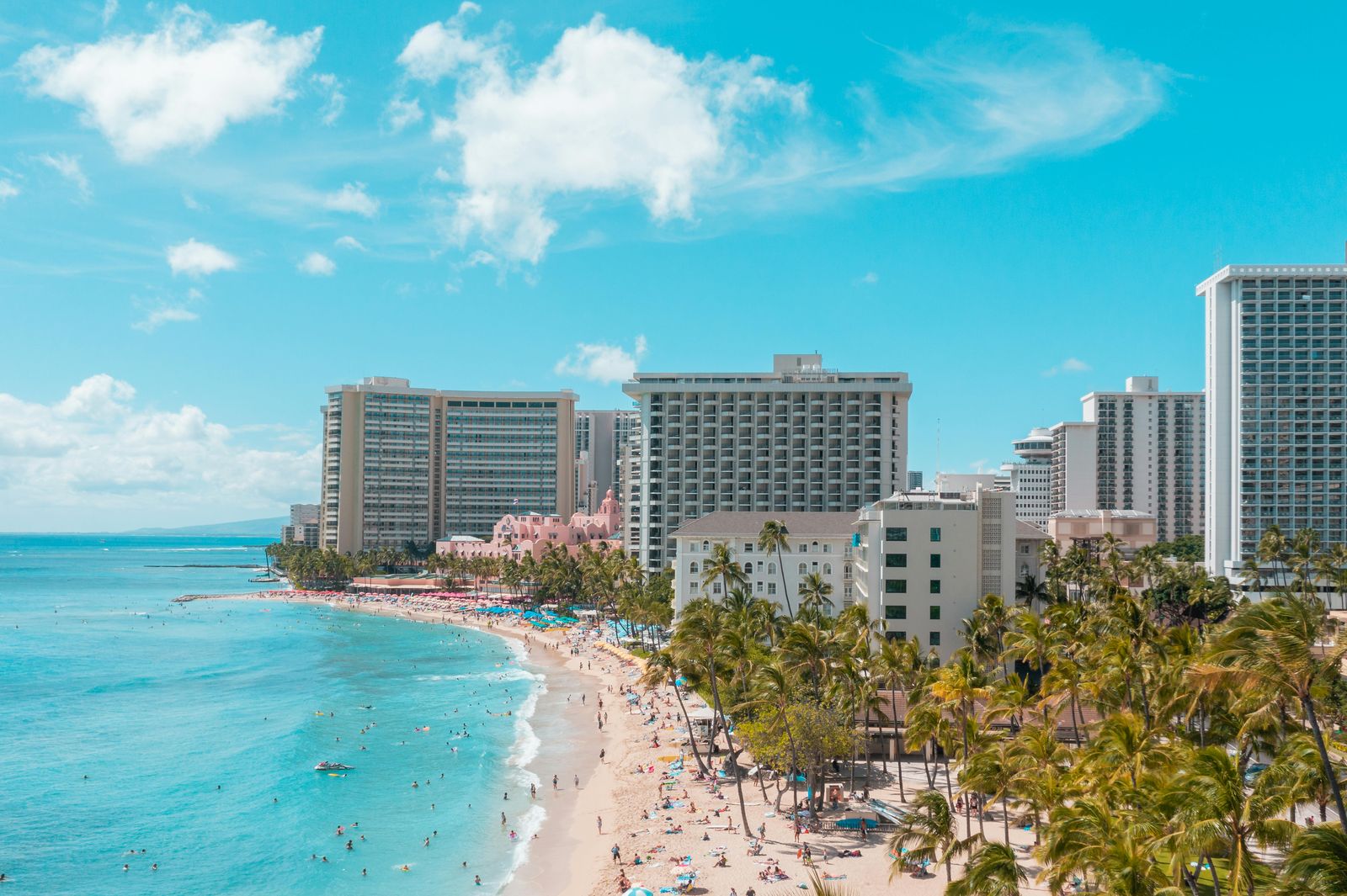 Waikiki Beach, HI view 1