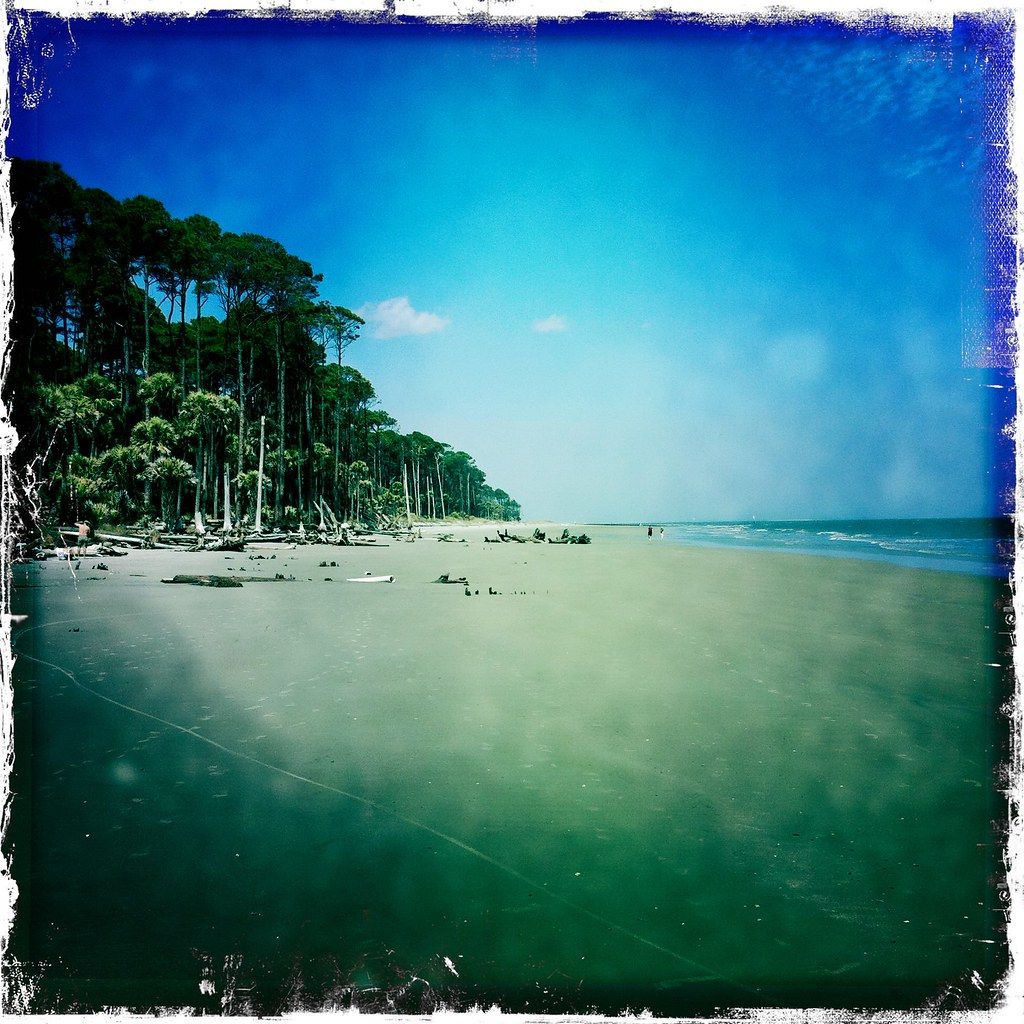 Hunting Island State Park Beach, SC view 2