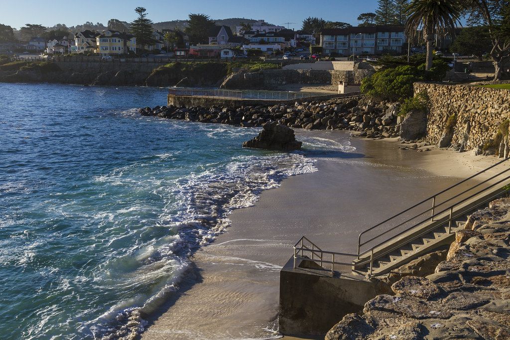 Lovers Point Beach, CA view 1
