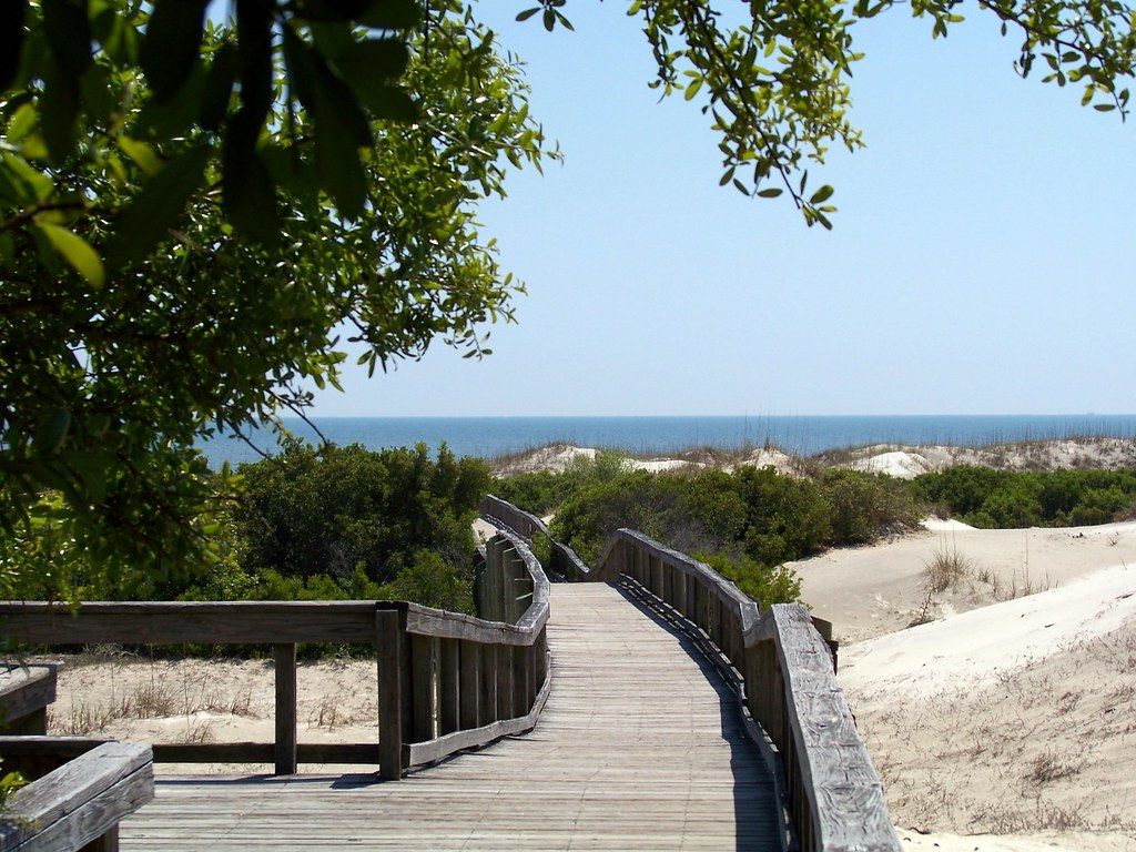 Cumberland Island Beach, GA view 1