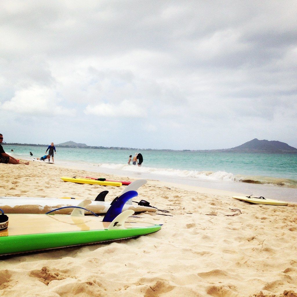 Lanikai Beach, HI view 1