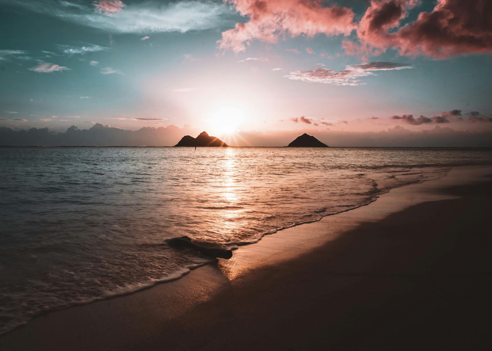 Lanikai Beach, HI view 2