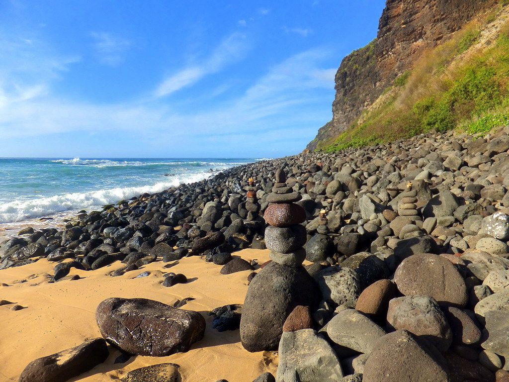 Polihale Beach, HI view 1