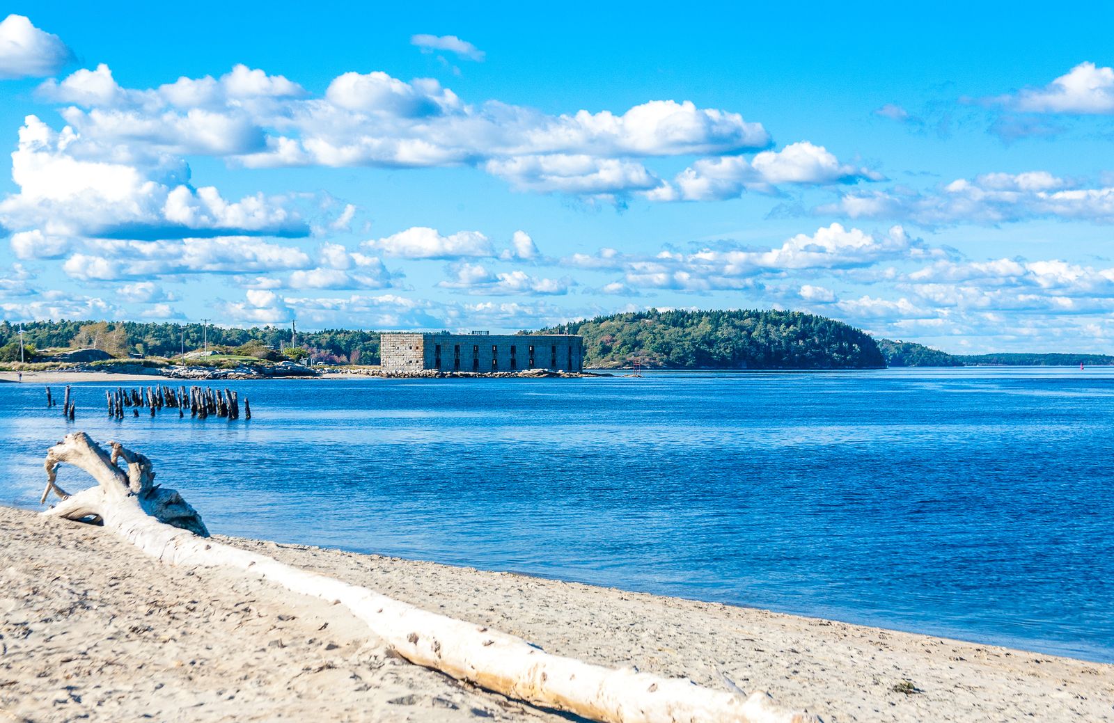 Popham Beach, ME view 2