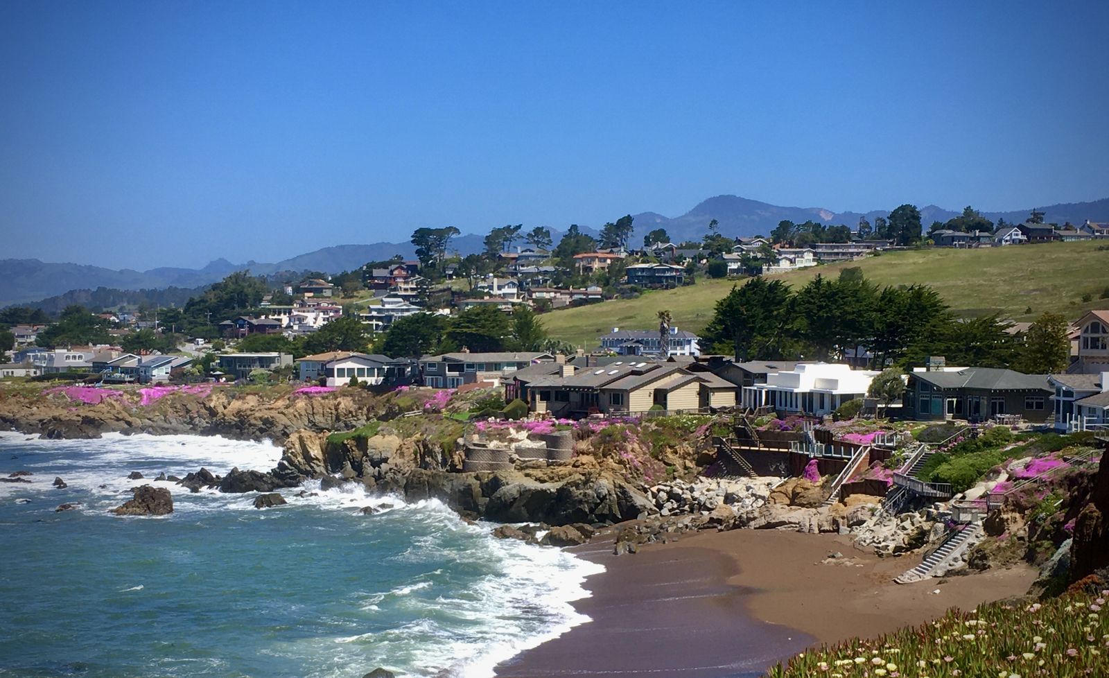 Moonstone Beach, CA view 1