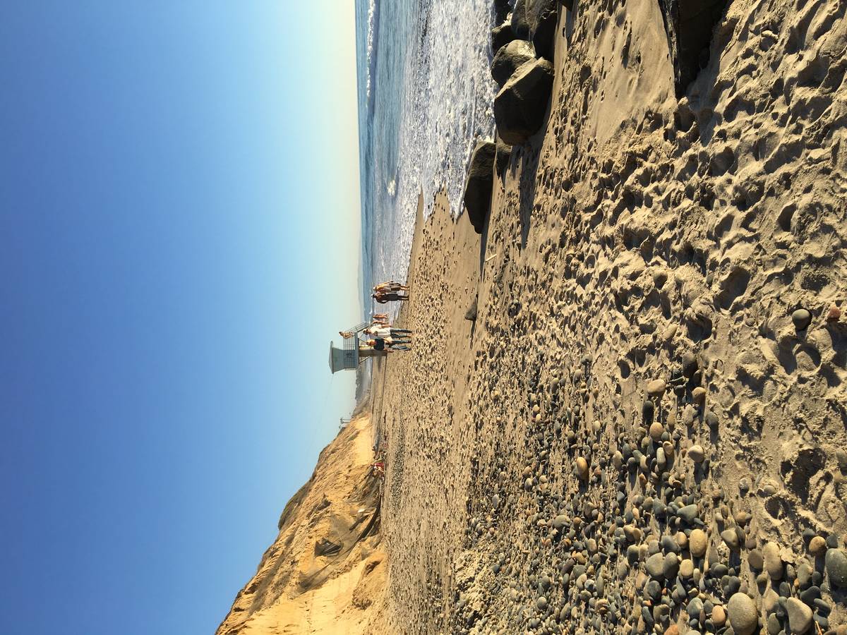 South Carlsbad State Beach, CA view 2