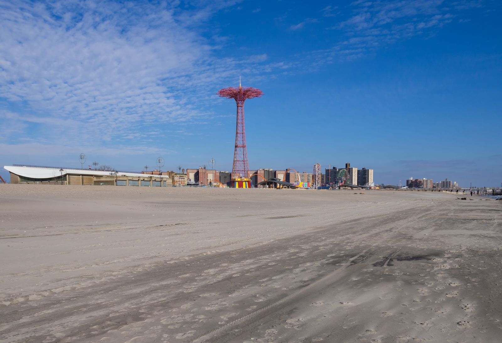 Coney Island Beach, NY view 2