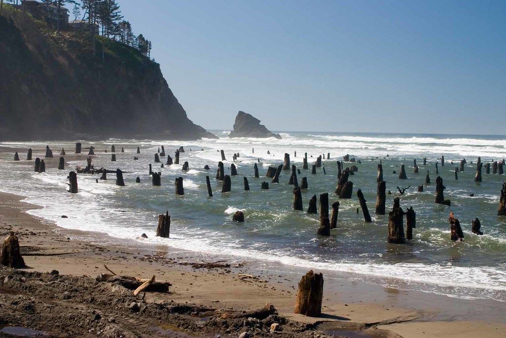 Neskowin Beach, OR view 2