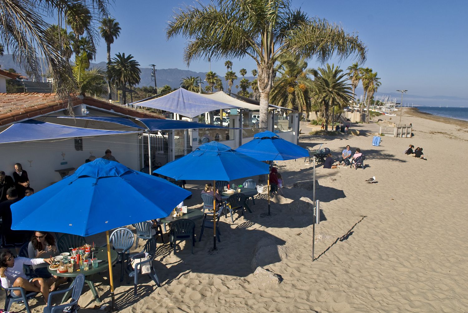 Leadbetter Beach, CA view 1