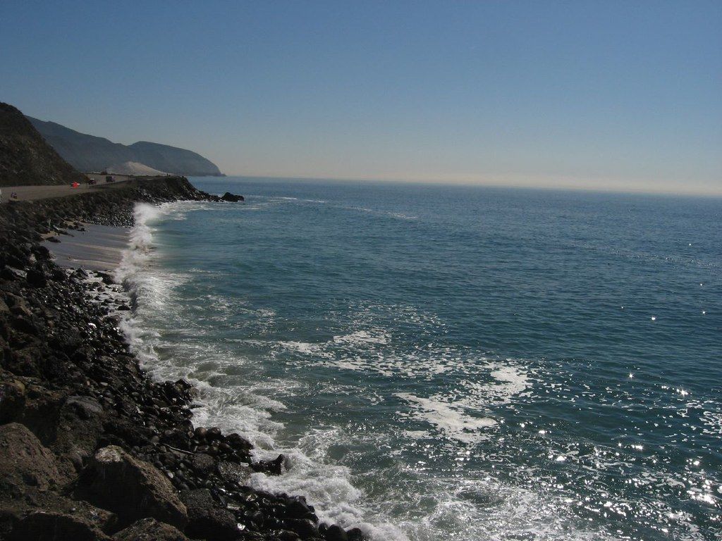 Sycamore Cove Beach, CA view 1