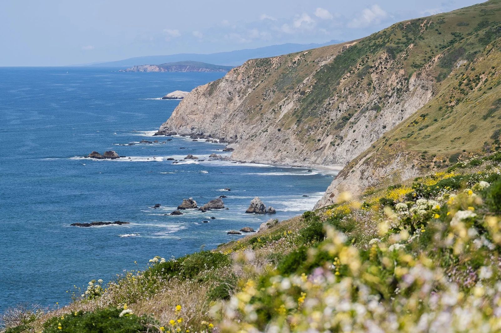Coyote Point Beach, CA view 1