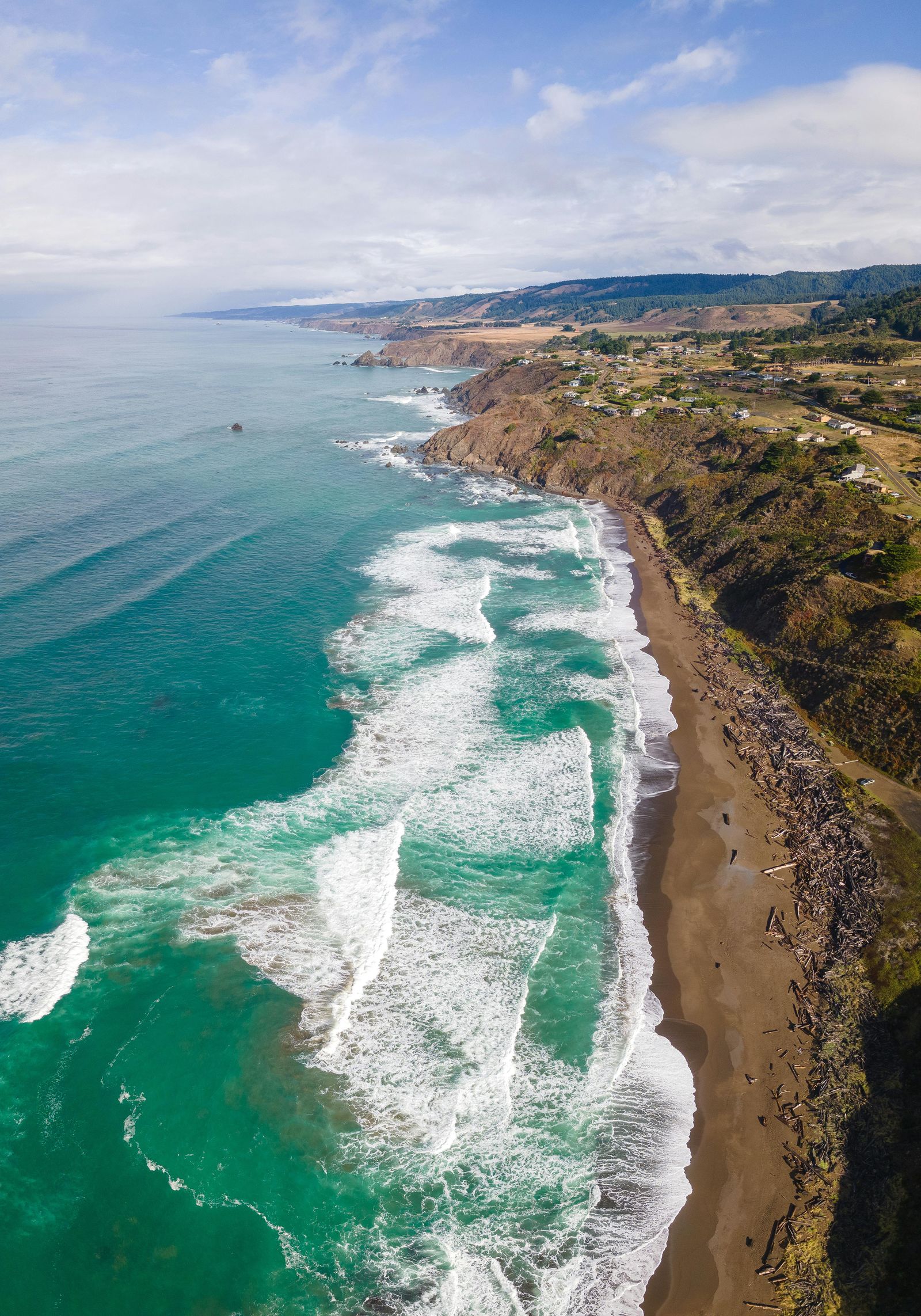 Crescent Bay Beach, CA view 2