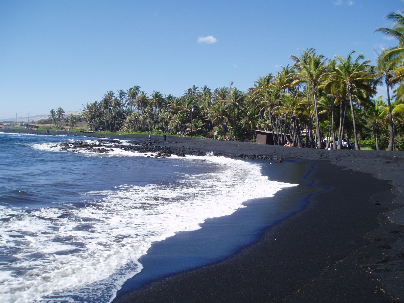 Punaluʻu Beach, HI view 1
