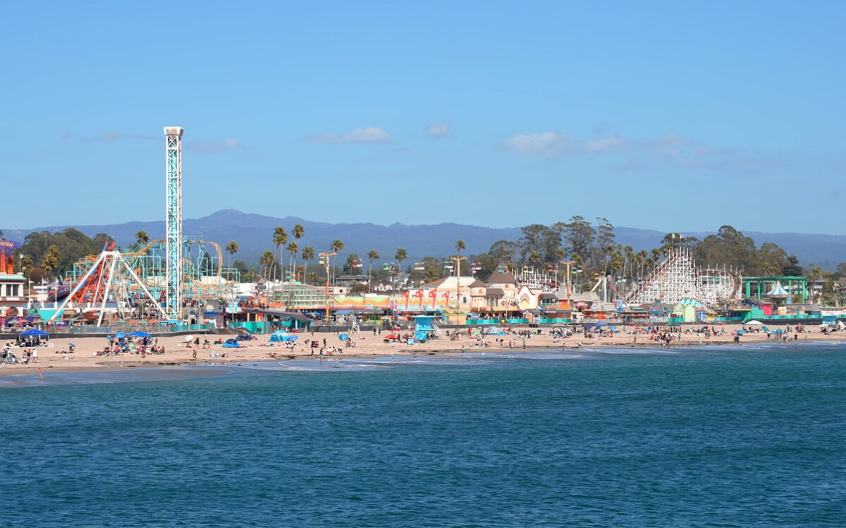 Santa Cruz Beach, CA