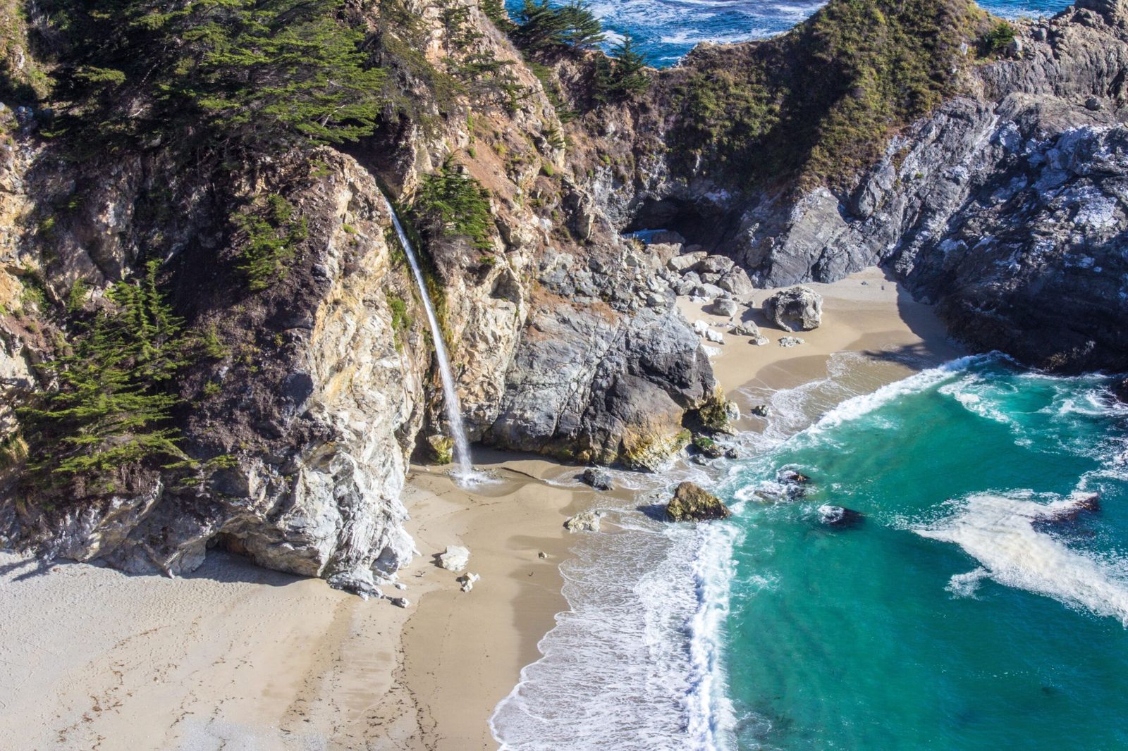Diver's Cove, Laguna Beach, California, USA., CA view 1