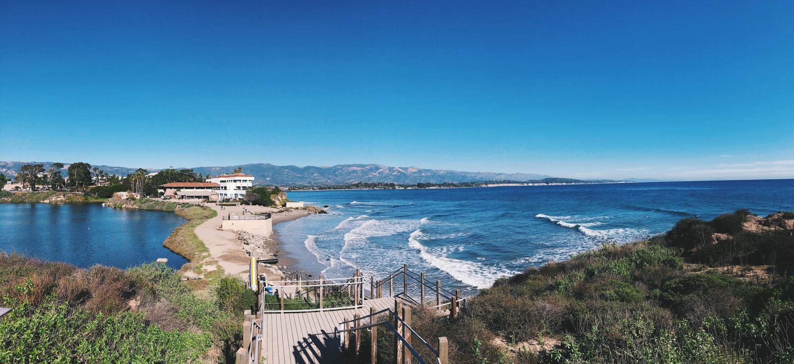 Campus Point Beach, CA view 1