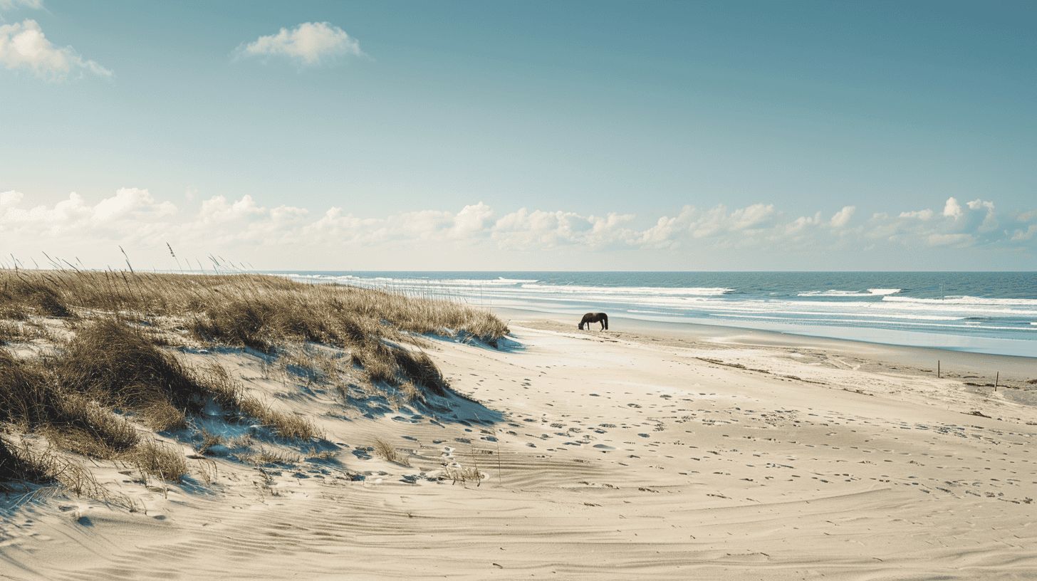 Carova Beach, NC view 1