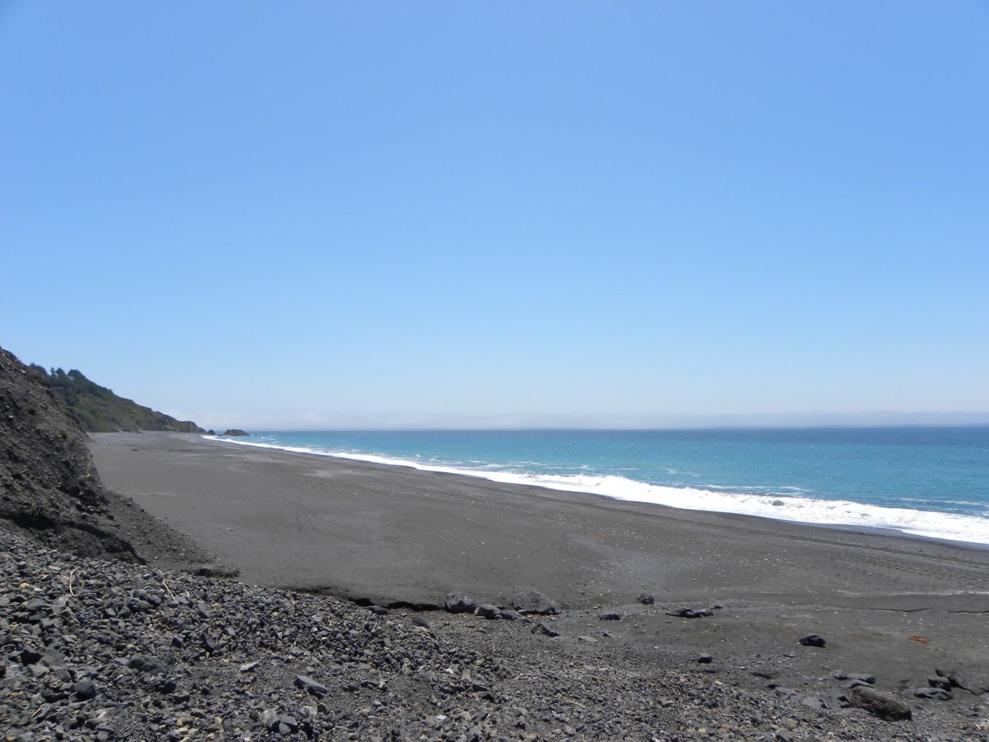 Black Sands Beach, CA view 2