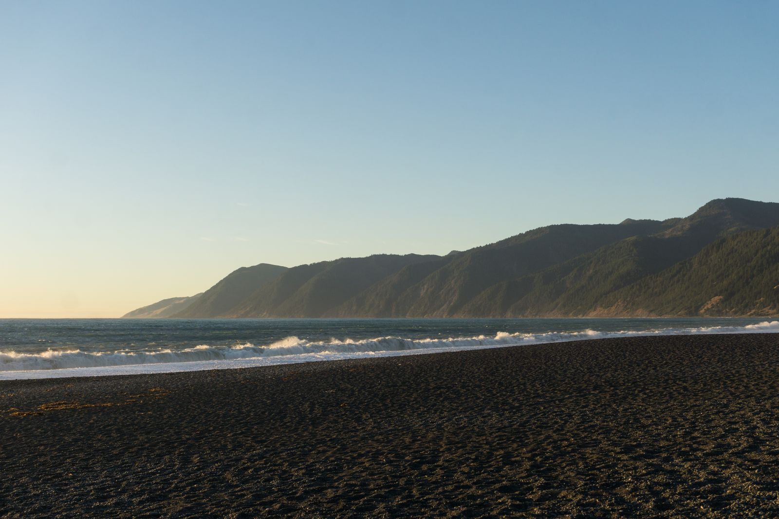 Black Sands Beach, CA view 1
