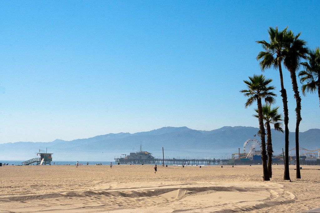 Venice State Beach, CA view 1