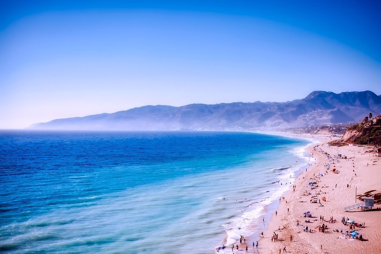 Mugu beach, CA view 2
