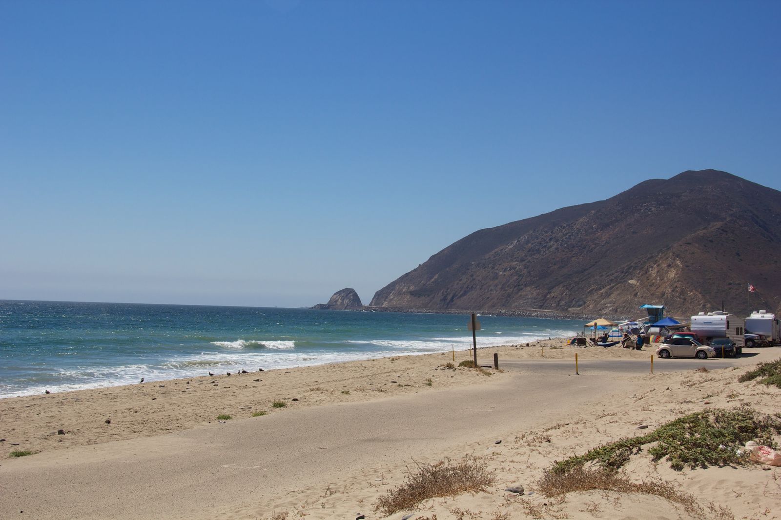 Mugu beach, CA view 1