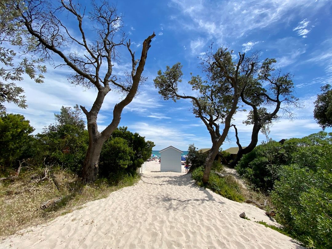 Pear Tree Point Beach, CT view 1