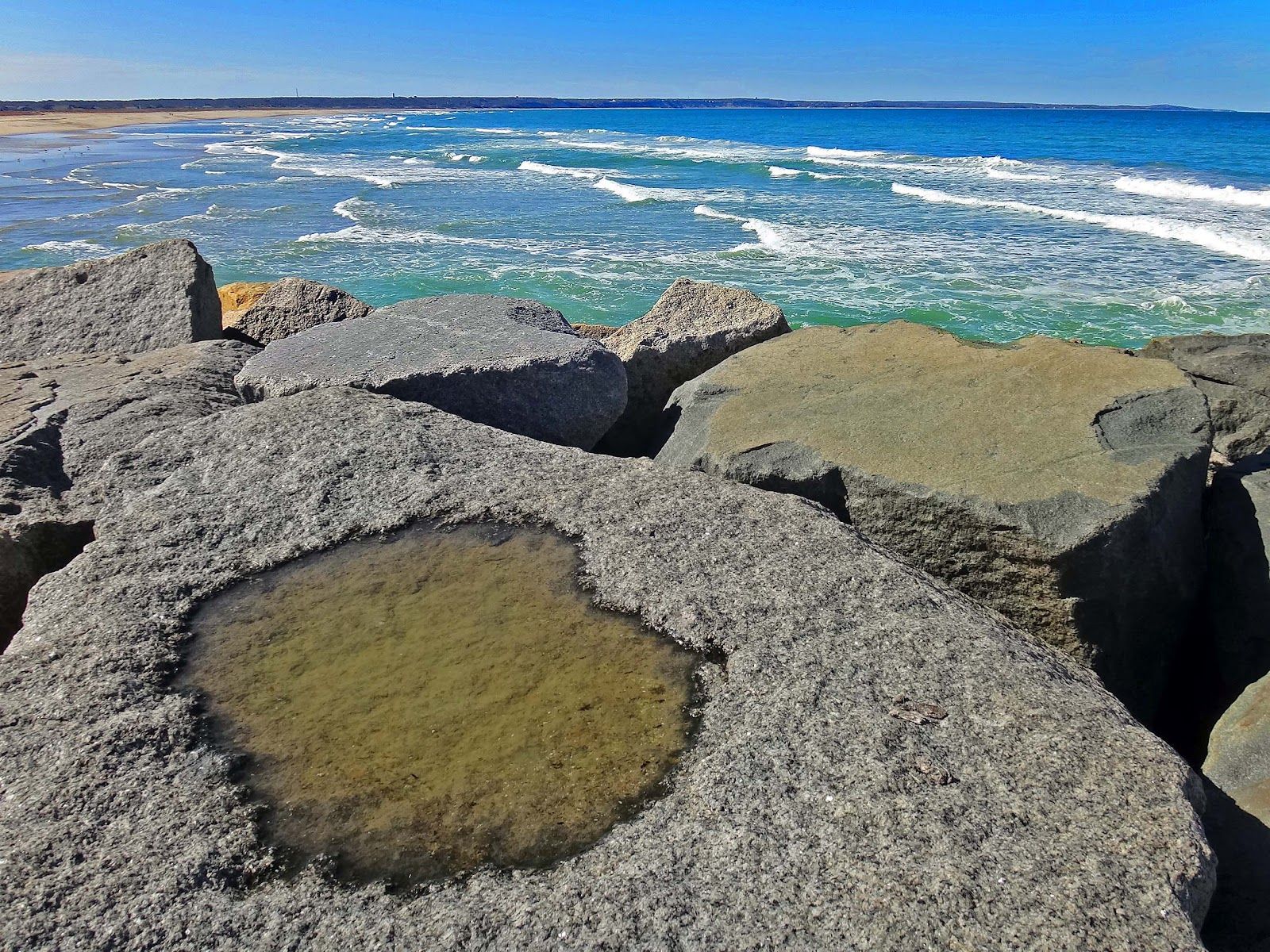 Duxbury Beach Reservation, MA view 1