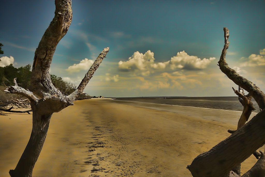 St Andrew Beach, GA view 1