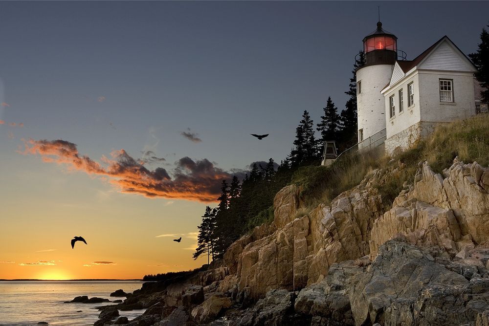 Cape Neddick Beach, ME view 1