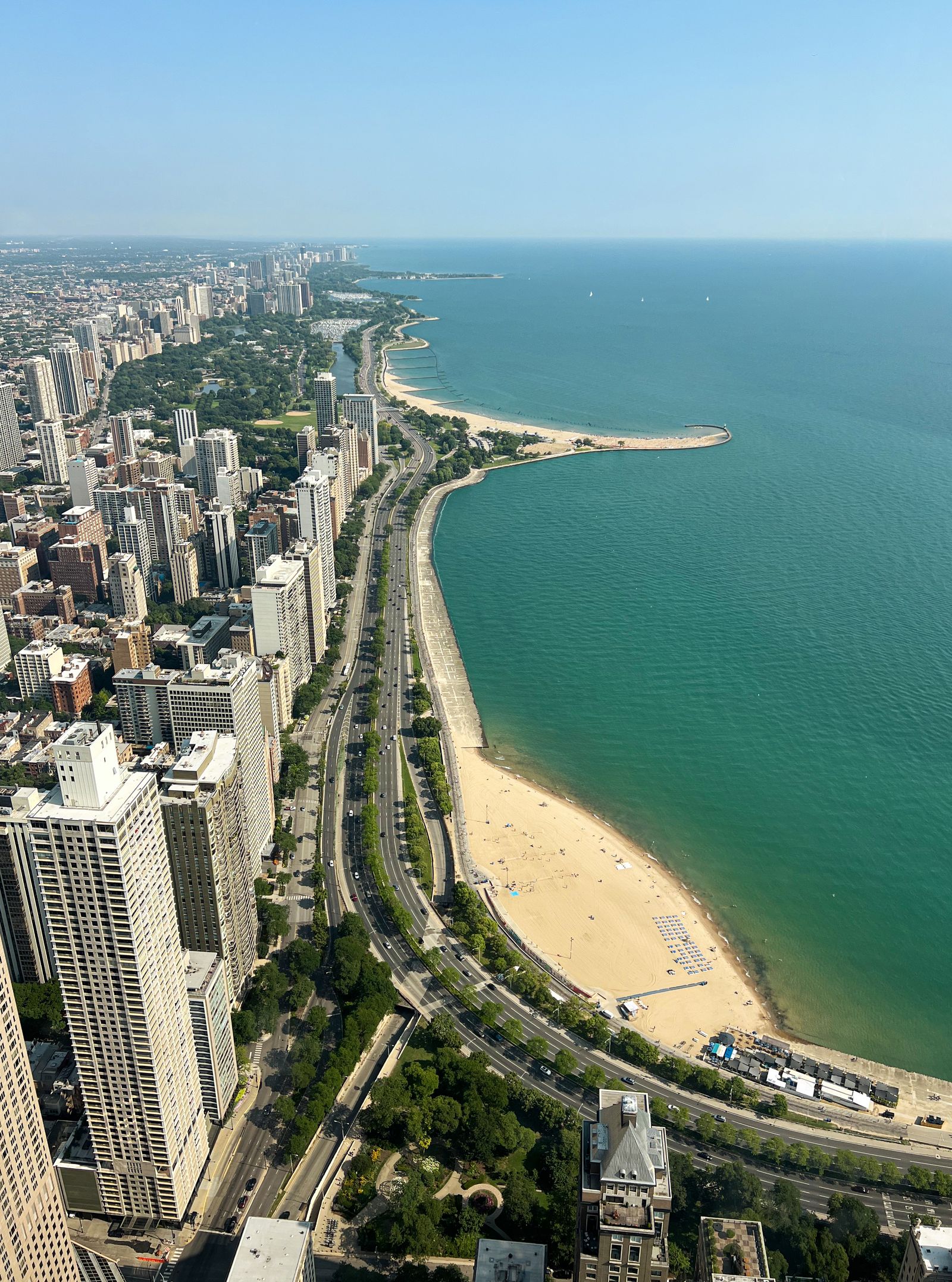 Oak Street Beach, Chicago, IL view 2