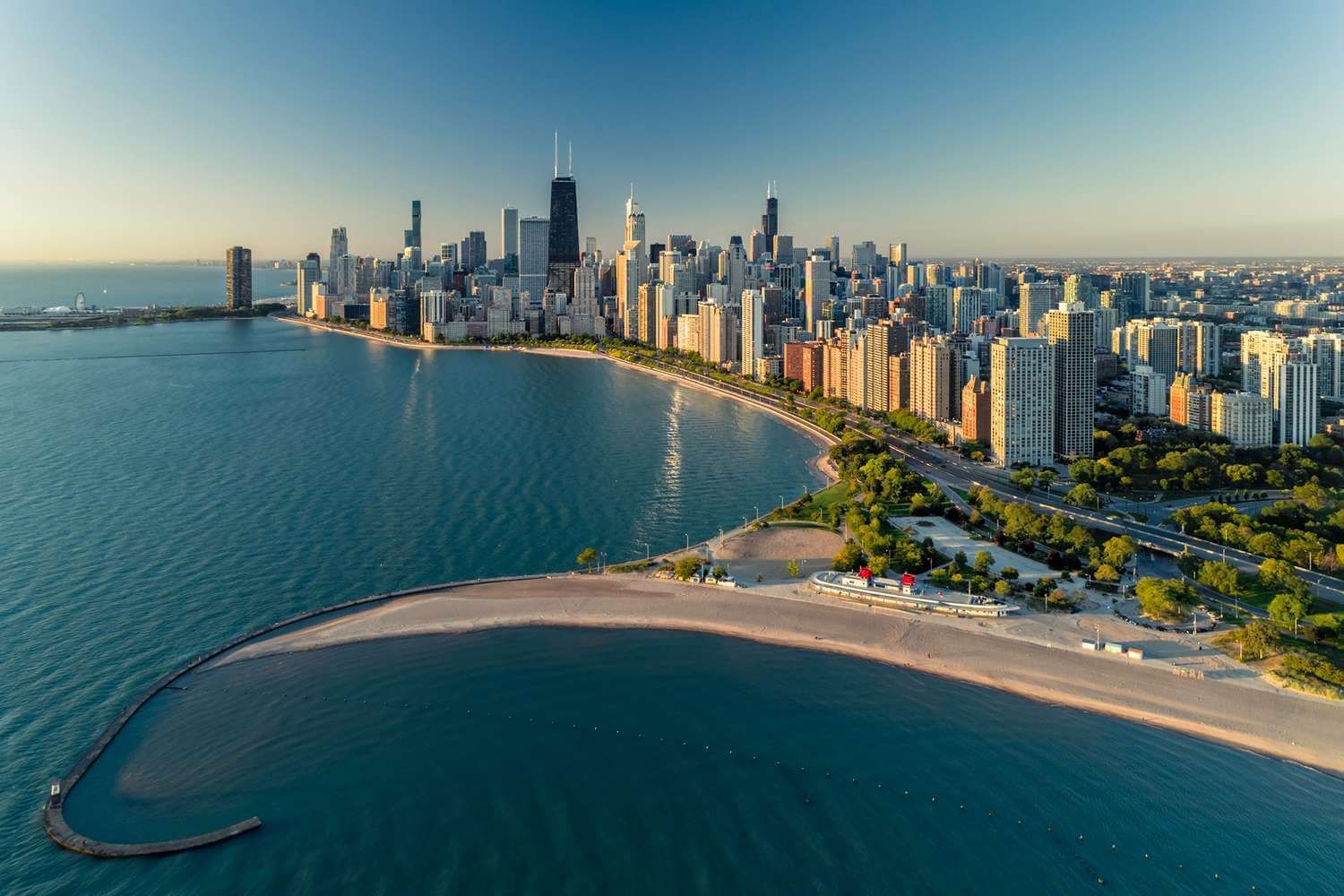 North Avenue Beach, Chicago, IL view 1